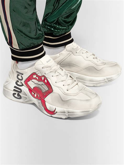 gucci rython shoes selfridges|gucci shoes rhyton men.